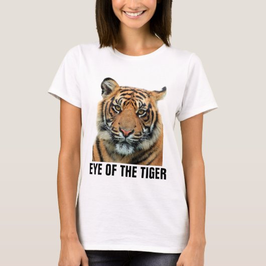 EYE OF THE TIGER,  T-SHIRTS & tanktops (Voorkant)