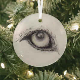 Eye of the Wolf – Gaze Collection Glas Ornament