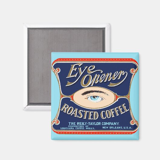 Eye Open Roasted Coffee Magnet (Voorkant / Achterkant)