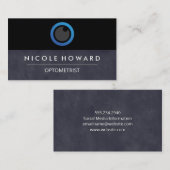 Eye Optometrist Logo Visitekaartje (Voorkant / Achterkant)