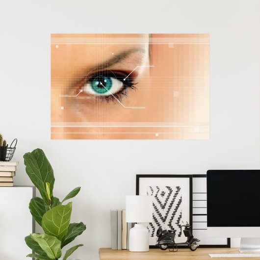 Eye Poster (Thuiskantoor)