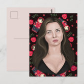 Eye Roll Briefkaart (Voorkant / Achterkant)