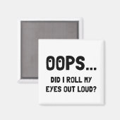 Eye Roll Magneet (Voorkant / Achterkant)