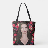 Eye Roll Tote Bag (Achterkant)