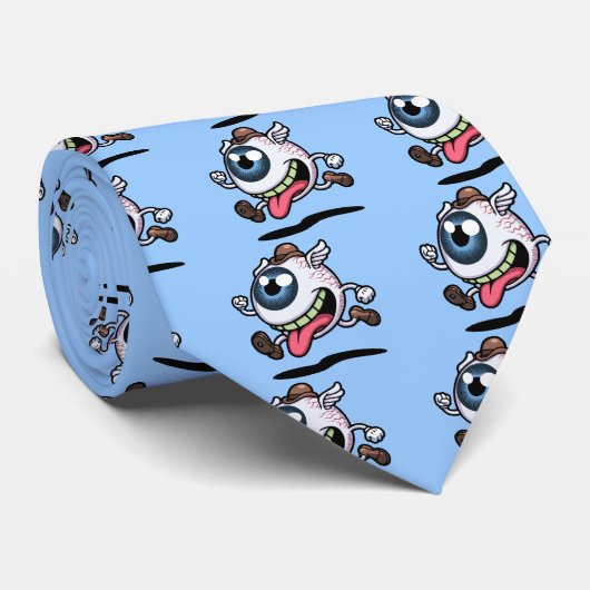 Eye Run Stropdas (Opgerold)