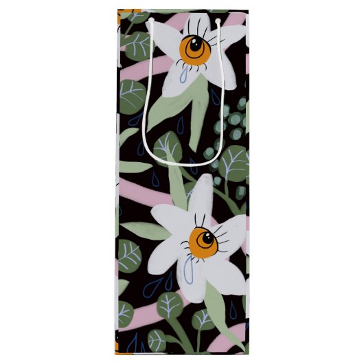 Eye See You Gift Bag Wijn Cadeautas (Voorkant)