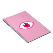 Eye See You Roze Notitieboek (Rechterzijde)