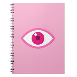 Eye See You Roze Notitieboek