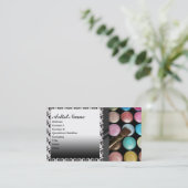 Eye Shadow Palete maakt kunstenaar Visitekaartje (Staand voorkant)