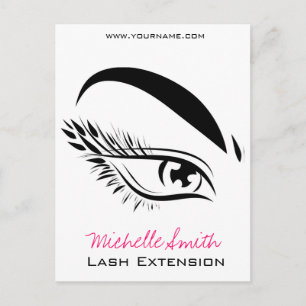 Eye Sketch Mascara Lash Extension Briefkaart