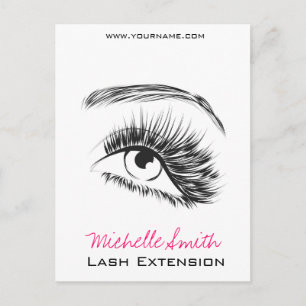 Eye Sketch Mascara Lash Extension Briefkaart