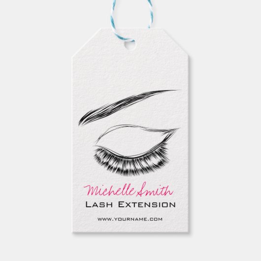 Eye Sketch Mascara Lash Extension Cadeaulabel (Voorkant)