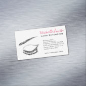 Eye Sketch Mascara Lash Extension Magnetisch Visitekaartje (Voorbeeld)
