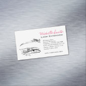 Eye Sketch Mascara Lash Extension Magnetisch Visitekaartje (Voorbeeld)