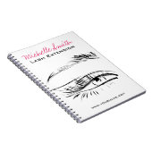 Eye Sketch Mascara Lash Extension Notitieboek (Rechterzijde)