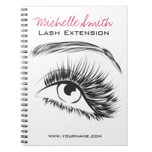 Eye Sketch Mascara Lash Extension Notitieboek