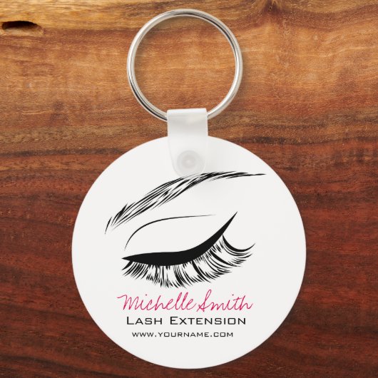 Eye Sketch Mascara Lash Extension Sleutelhanger (Voorkant)