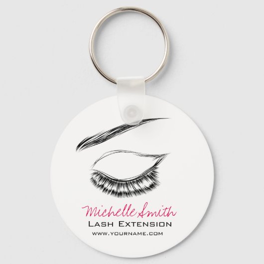 Eye Sketch Mascara Lash Extension Sleutelhanger (Voorkant)