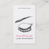 Eye Sketch Mascara Lash Extension Visitekaartje (Voorkant)