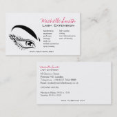 Eye Sketch Mascara Lash Extension Visitekaartje (Voorkant / Achterkant)