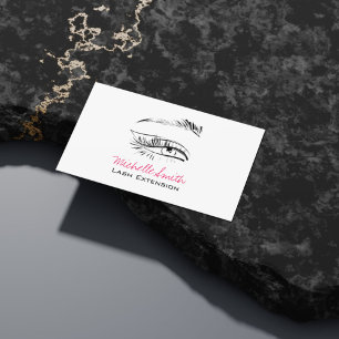 Eye Sketch Mascara Lash Extension Visitekaartje