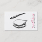 Eye Sketch Mascara Lash Extension Visitekaartje (Voorkant)