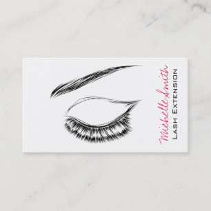 Eye Sketch Mascara Lash Extension Visitekaartje