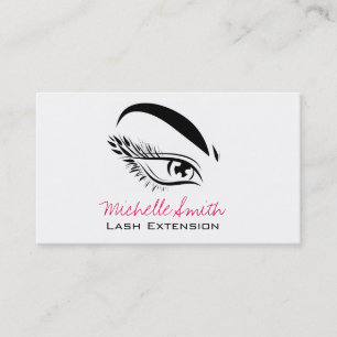 Eye Sketch Mascara Lash Extension Visitekaartje