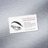 Eye Sketch Mascara Lash Extension Visitekaartje Magneet (Voorbeeld)