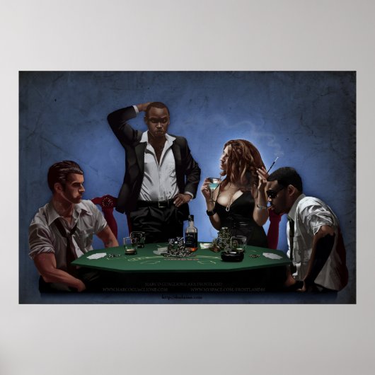 Eye Snoep Poker Poster (Voorkant)