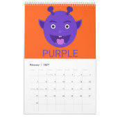EYE SPY-kleurenmonsters Kalender (Feb 2027)