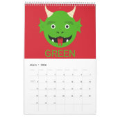 EYE SPY-kleurenmonsters Kalender (Mar 2026)