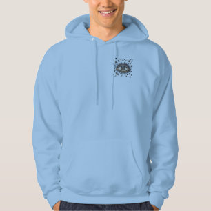 Eye Stars Moon Celestial Hoodie