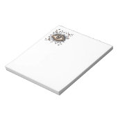 Eye Stars Moon Celestial Notitieblok (Linkerzijde)