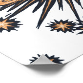 Eye Stars Moon Celestial Poster (Hoek)