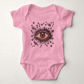 Eye Stars Moon Celestial Romper (Voorkant)