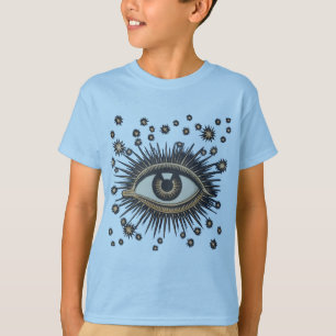 Eye Stars Moon Celestial T-shirt