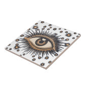 Eye Stars Moon Celestial Tegeltje (Zijkant)