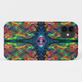 Eye Twisted en Trippy Case-Mate iPhone Case (Achterkant (horizontaal))