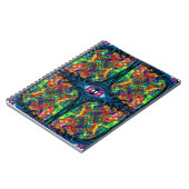 Eye Twisted en Trippy Schilderij Notitieboek (Linkerzijde)