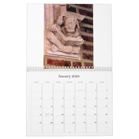 Eye Uitzicht tegen New York City Calendar Kalender (Jan 2026)