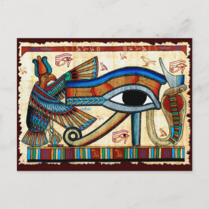 EYE VAN HORUS Wadjet Briefkaart