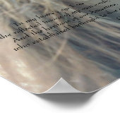 Eye van mijn paard, 11x8.25 matte afdrukken uv poster (Hoek)