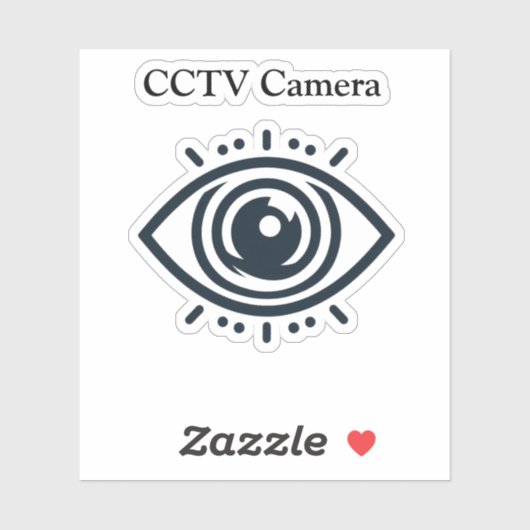 Eye Vinyl Sticker - Unieke Art Decal voor Laptops (Vel)