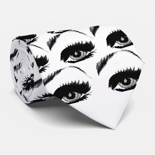 Eye Watcher_ Stropdas (Opgerold)