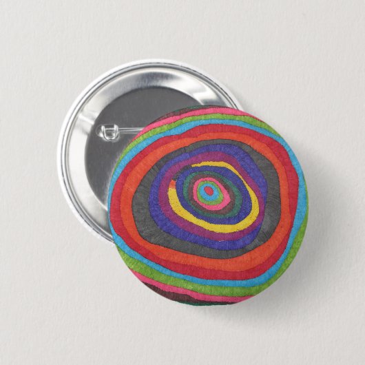 Eyeball 2 ronde button 5,7 cm (Voorkant /achterkant)