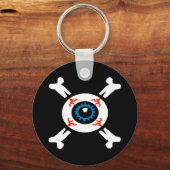 Eyeball-and-Crossbones Sleutelhanger (Voorkant)