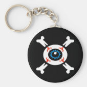 Eyeball-and-Crossbones Sleutelhanger (Voorkant)