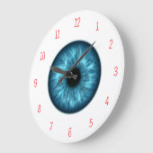 EYEBALL CLOCK GROTE KLOK (Hoek)
