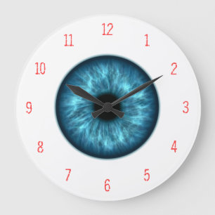 EYEBALL CLOCK GROTE KLOK